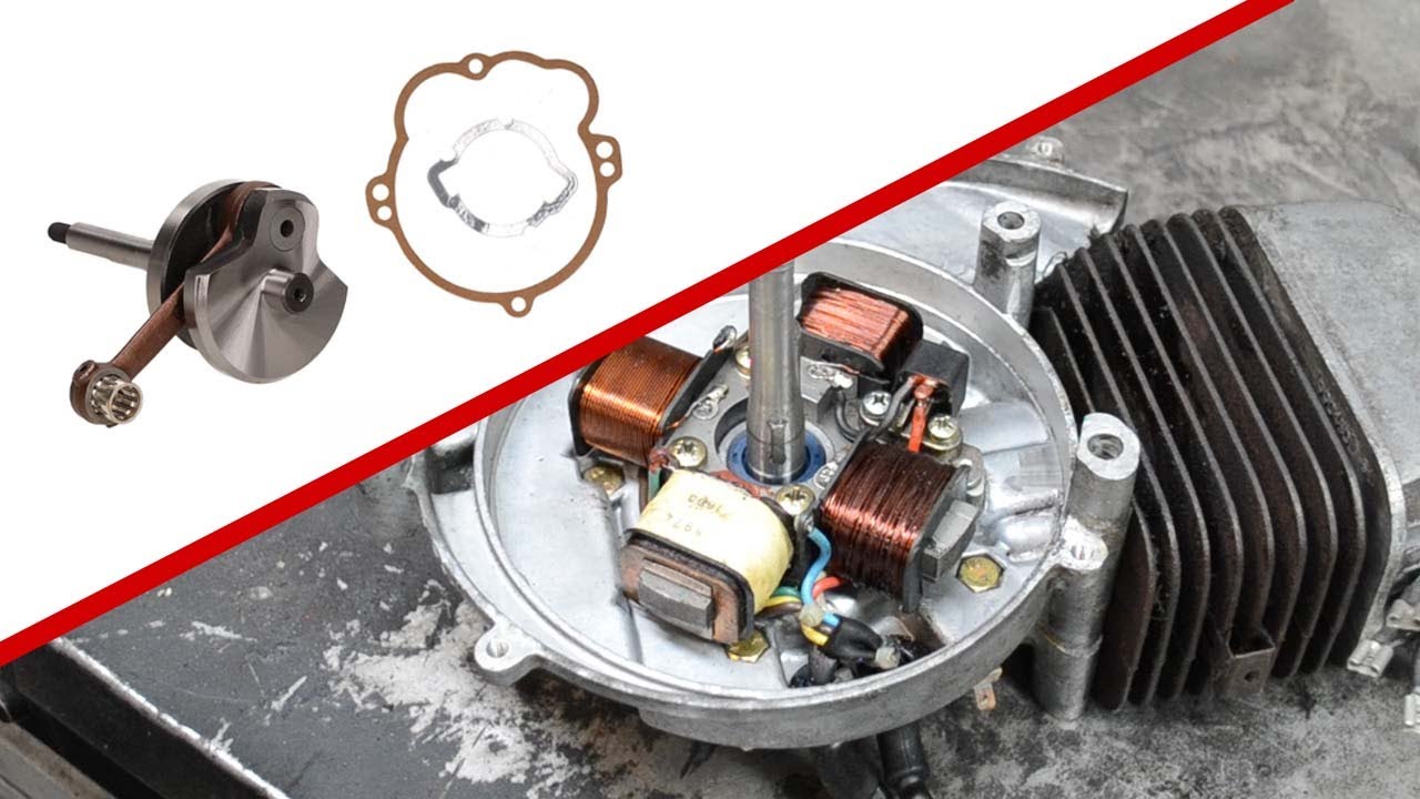 Motor demonteren | Vespa Ciao