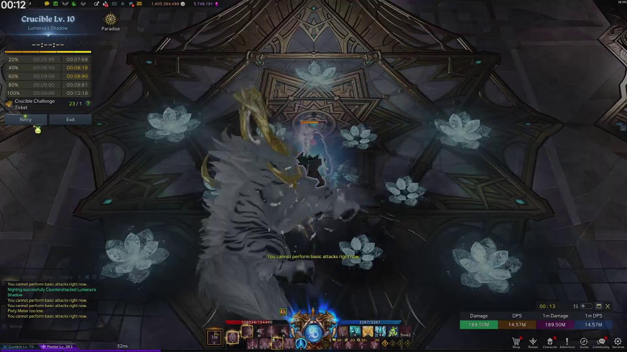 🔴[Lost Ark] Funneling Week 8 17 Paradise Elysian & Crucible Season 2