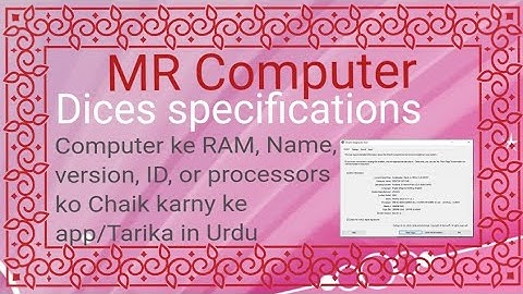 How To Check Computer Properties Using Directx Diagnostic Tool - Dxdiag - Windows 10