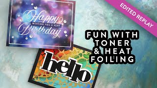 видео: 🔴 ОТРЕДАКТИРОВАННЫЙ ПОВТОР - Термофольгирование и тонирование + БЕСПЛАТНАЯ ЗАГРУЗКА картинка: 🔴 ОТРЕДАКТИРОВАННЫЙ ПОВТОР - Термофольгирование и тонирование + БЕСПЛАТНАЯ ЗАГРУЗКА