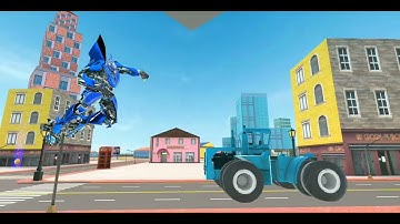 Elephant Robot Vs Lion Robot (Truck Mode) Gameplay 9
