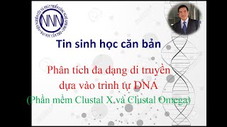 Phân tích đa dạng di truyền (phylogenetic tree) dựa vào trình tự DNA bằng Clustal X và Clustal Omega