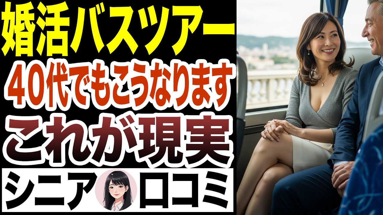 【シニア恋愛】婚活バスツアーに参加したら予想外の結末に…