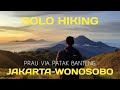 SOLO HIKING : GUNUNG PRAU via Patak Banteng || Jakarta - Wonosobo || Membuat Burger & Vietnam Drip