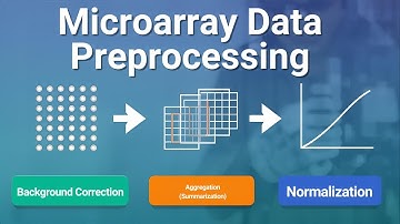 Microarray Data Preprocessing Explained | Background Correction, Aggregation & Normalization