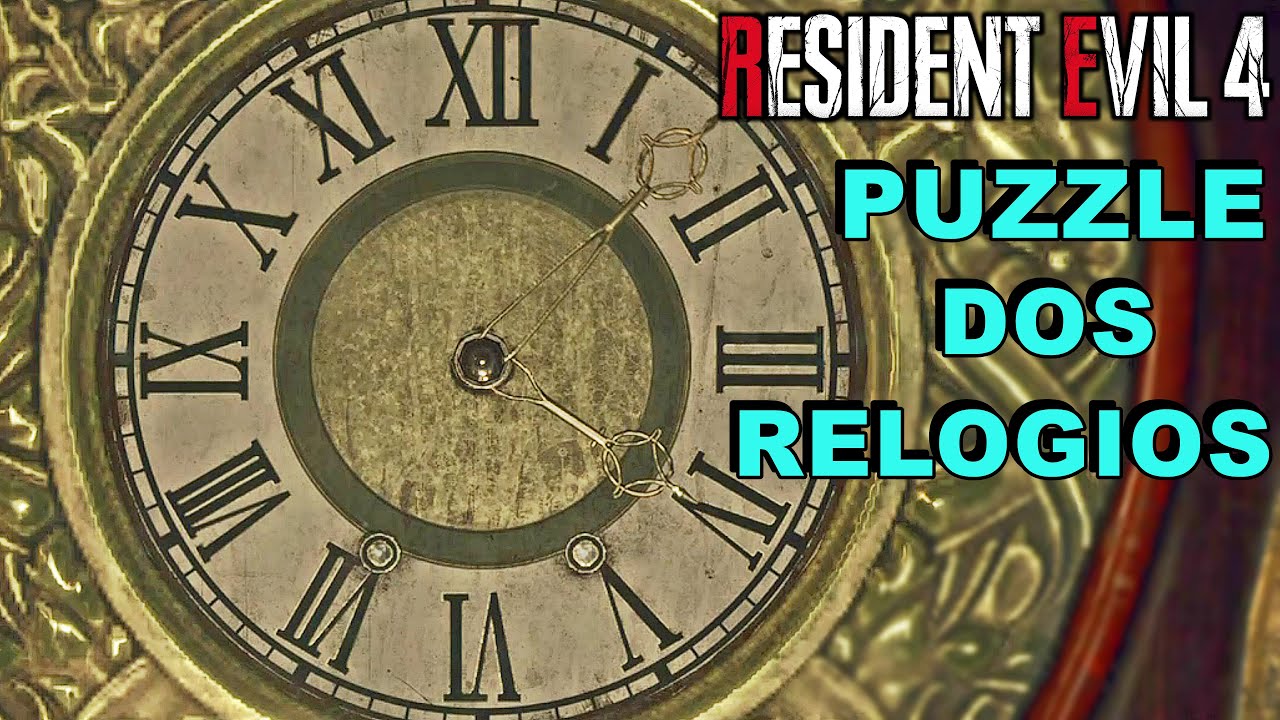 Resident Evil 4 Remake - Puzzle do Relógio 