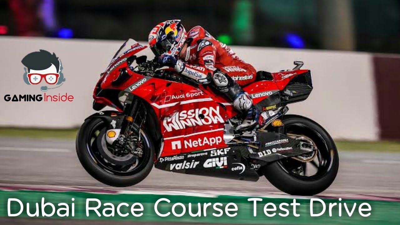 Moto GP || Race Bike test Drive || Dubai Race Course - YouTube