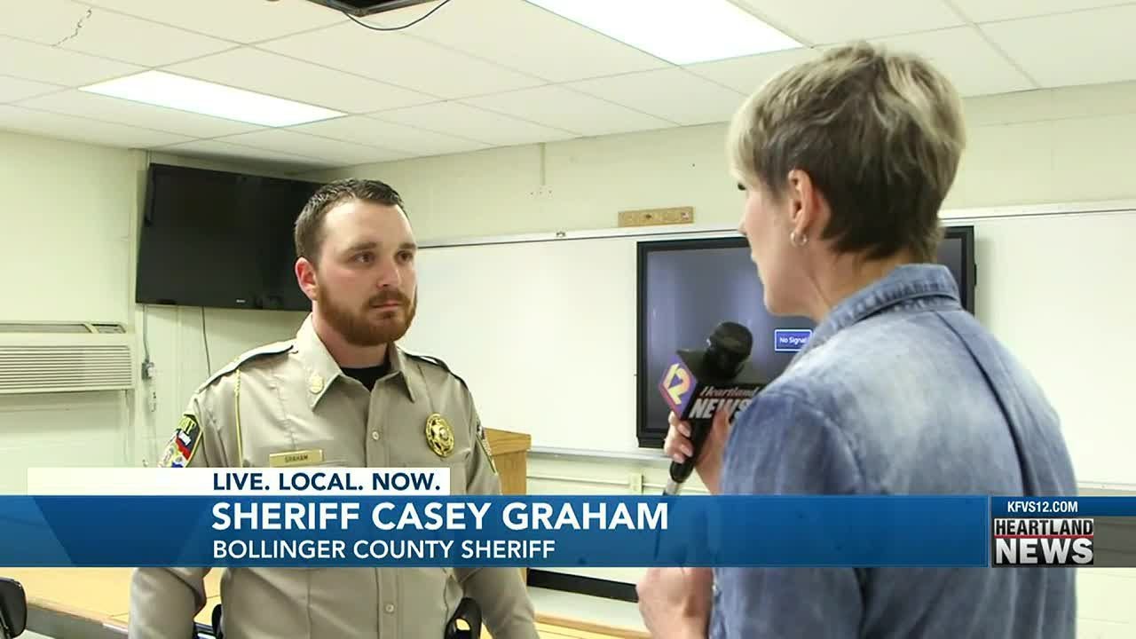 Bollinger Co. Sheriff Graham discusses tornado damage in community
