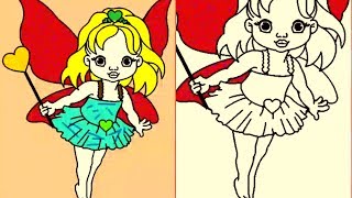 Coloring pages game:Princess|Learn colors|Android gameplay 8|Games for kids. screenshot 5