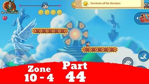 Super Machino go | Sky Garden | Zone 10 4 (Kill all Monsters) | Gameplay Walkthrough Part 44