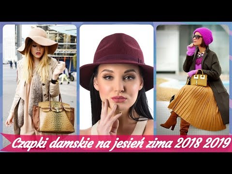 Wideo: Jak zrobić modną czapkę dla kobiety na zimę 2018-2019