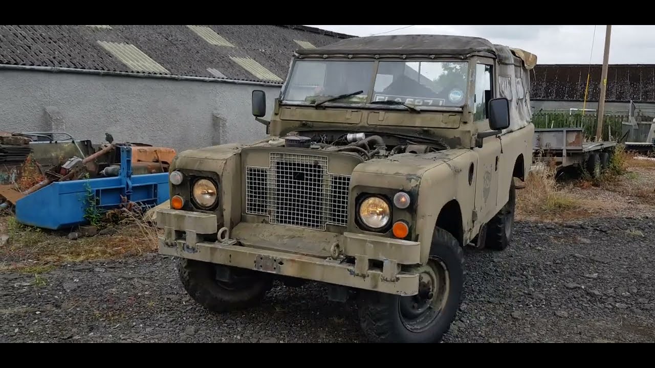 Land Rover Series 3 2.5 petrol first drive