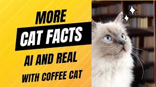 MORE CAT FACTS  AI AND REAL CATS with COFFEE #CAT