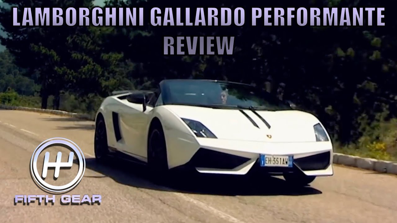 Lamborghini Gallardo Performante Review | Fifth Gear Classic