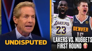 UNDISPUTED | Skip reacts to Lakers beat Pelicans 110-106 to face meet defending champion Nuggets