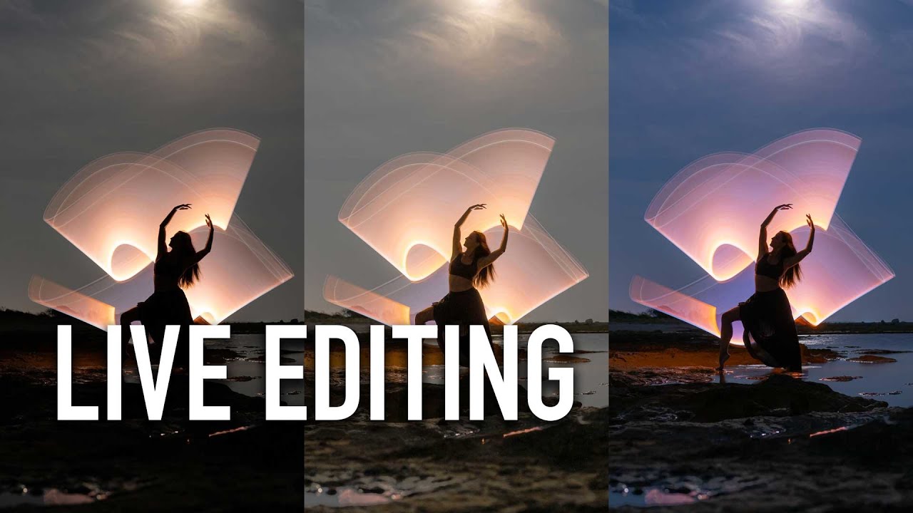 Adobe Camera Raw live editing: how to make your light-painting photos look amazing (with Chapters)