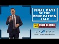 Store Closing For Renovation Sale: FINAL DAYS Flyer Walk-through