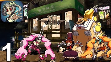 SKULLGIRLS Walkthrough Gameplay Part 1 - A Fishbone to Pick (iOS Android)