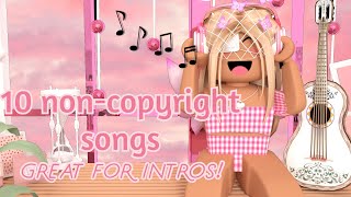 10 non-copyrighted songs great for intros!