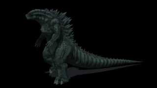 Godzilla Walk Cycle