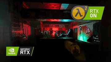 Source Engine in RTX, but the Flashlight is broken