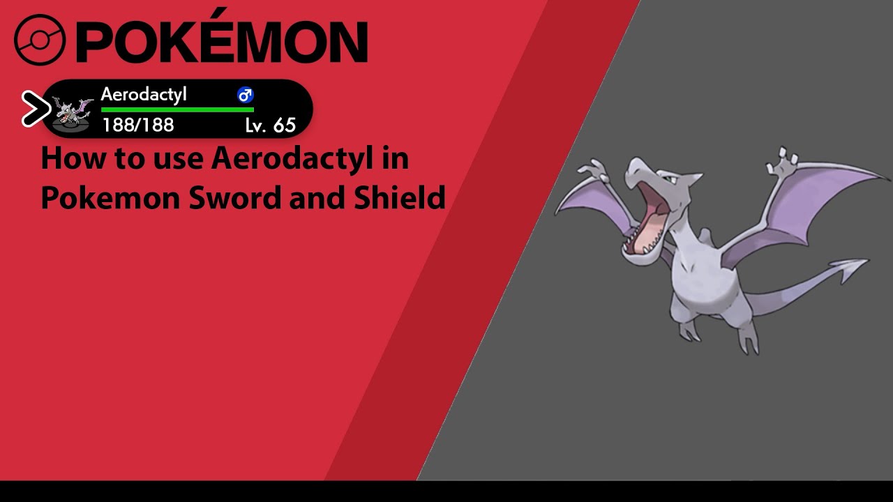 Pokemon Sword and Shield Aerodactyl