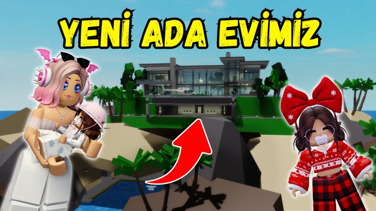 YENİ MUHTEŞEM ADA EVİMİZ🥳TUBA ARI🐝ARIGİLLER🐝ROBLOX Brookhaven🏡RP 🐝AYŞEM ECE ARI