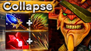 Коллапс на Бристлбеке с Аганимом на 11 минуте! - Collapse Bristleback 7.35 DOTA 2