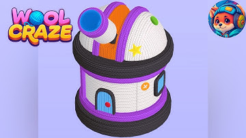 Wool Craze Puzzle level 61 Guide & Answers | Mobile Gameplay Walkthrough