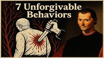 NEVER Tolerate These 7 Behaviors — Machiavelli’s Brutal Guide to Power & Betrayal