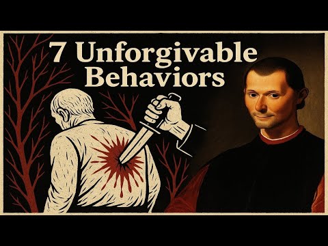 NEVER Tolerate These 7 Behaviors — Machiavelli’s Brutal Guide to Power & Betrayal