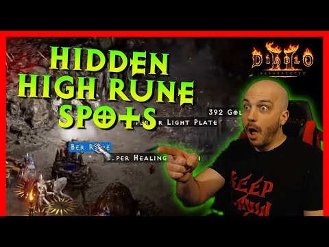 GREAT Hidden High Rune Farming Spots - Diablo 2 Resurrected