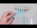 Macrame simple pattern Step-by-step Macrame Tutorial - Macrame