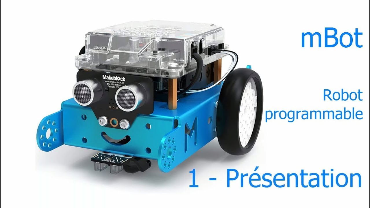  New  1 - Présentation de mBot, robot programmable