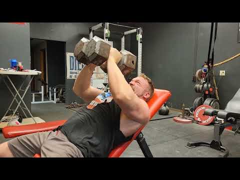 Get a Great Chest Pump and Build  Triceps Strength with Incline Dumbbell Crush Press