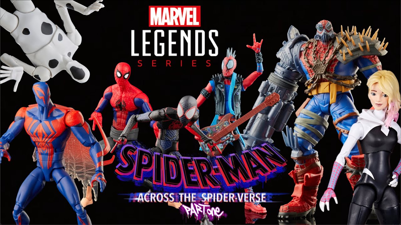 Las Figuras de Spider-Man:Across SpiderVerse MARVEL YouTube