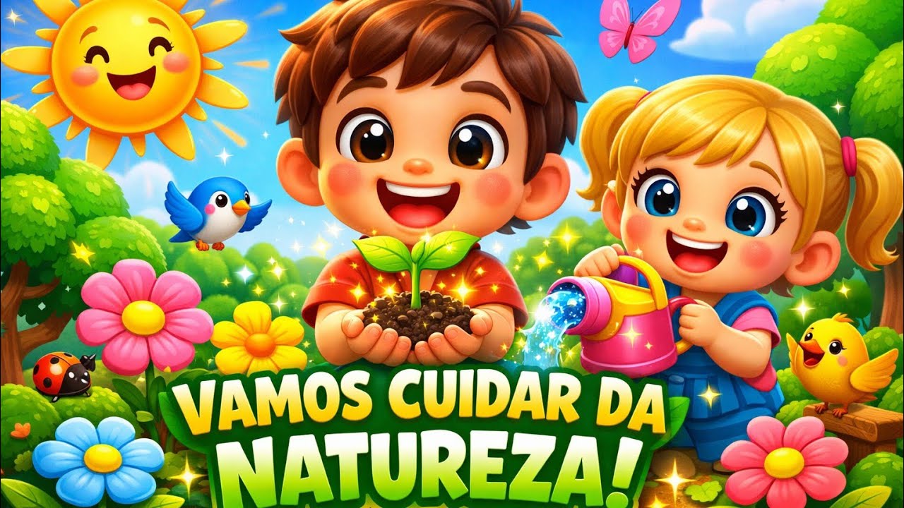 🌳 A Natureza Precisa de Você! | Música Infantil Super Animada 🌈🌎
