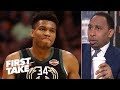 Giannis is not better than LeBron, Kevin Durant or Anthony Davis  - Stephen A. | First Take