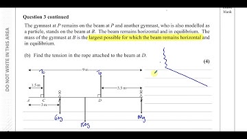 6677/01 Edexcel M1 (GCE) June 2018 Q3, Moments, Tilting
