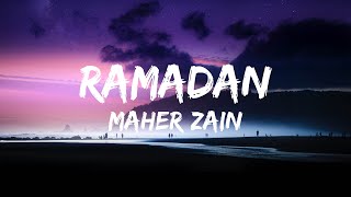 Maher Zain - Ramadan |  Lyrics Video | (كلمات الاغاني)  ماهر زين - رمضان #maherzain