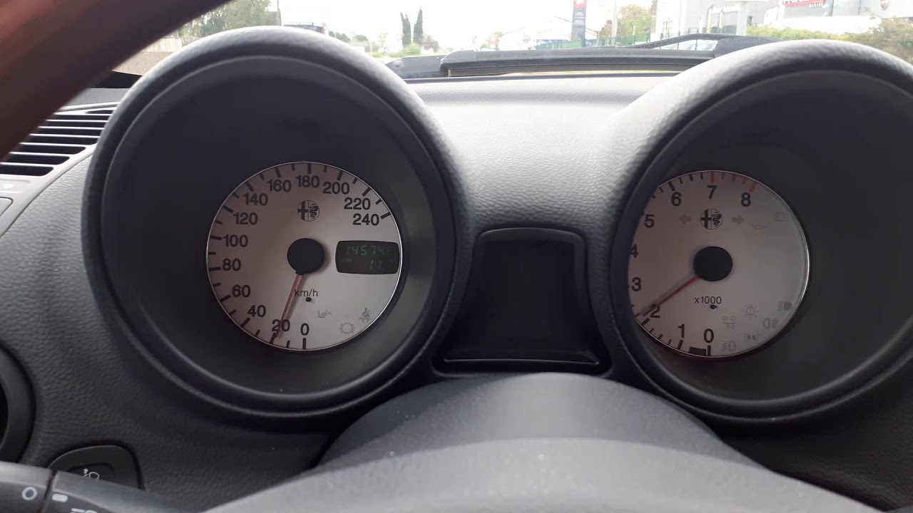 Alfa Romeo 156 1.8 ts 144hp launch 0-100 acceleration/hızlanma