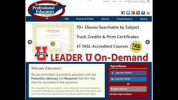 Using the Online Learning Portal