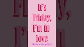 Friday I'm In Love - The Cure Resimi