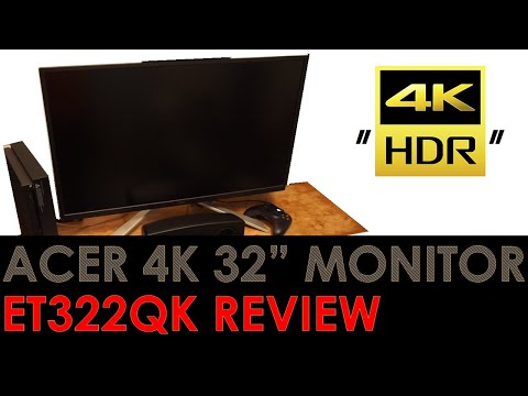 Acer ET322QK Review: 4K FreeSync Monitor Under $500