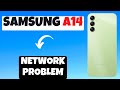 Samsung Galaxy A14 How to Fix Network Problem || Mobile data not working || Network issue