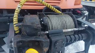 Unimog U400 with ural truck winch part 2. by Rockweld Ltd. Estonia