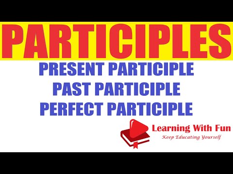 Video: What Is A Passive Participle