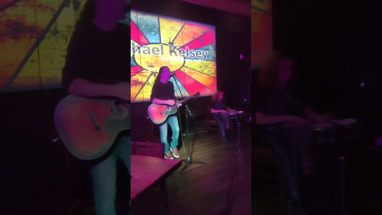 Another fun night at Walt's pub west Lafayette, Our son Gabe is having fun.