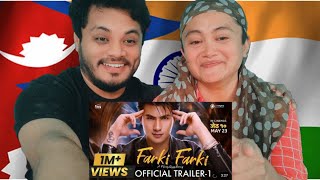 ?? Reaction On FARKI FARKI ??Nepali Movie Official Trailer | ANMOL KC, JASSITA GURUNG