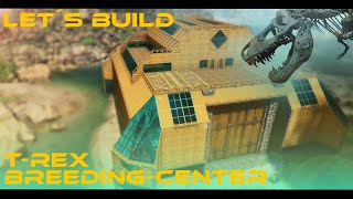 ARK  Survival Ascended lets build THE T-REX BREEDING CENTER/Behemoth Gate/kreatives bauen in ARK/ASA